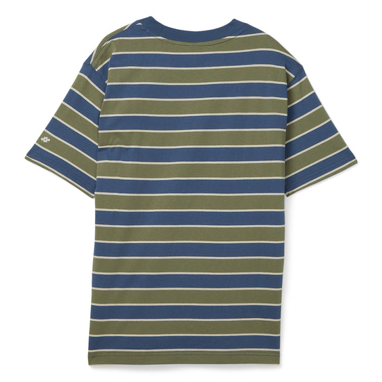 New Balance Stripe T-Shirt (Vintage Indigo)