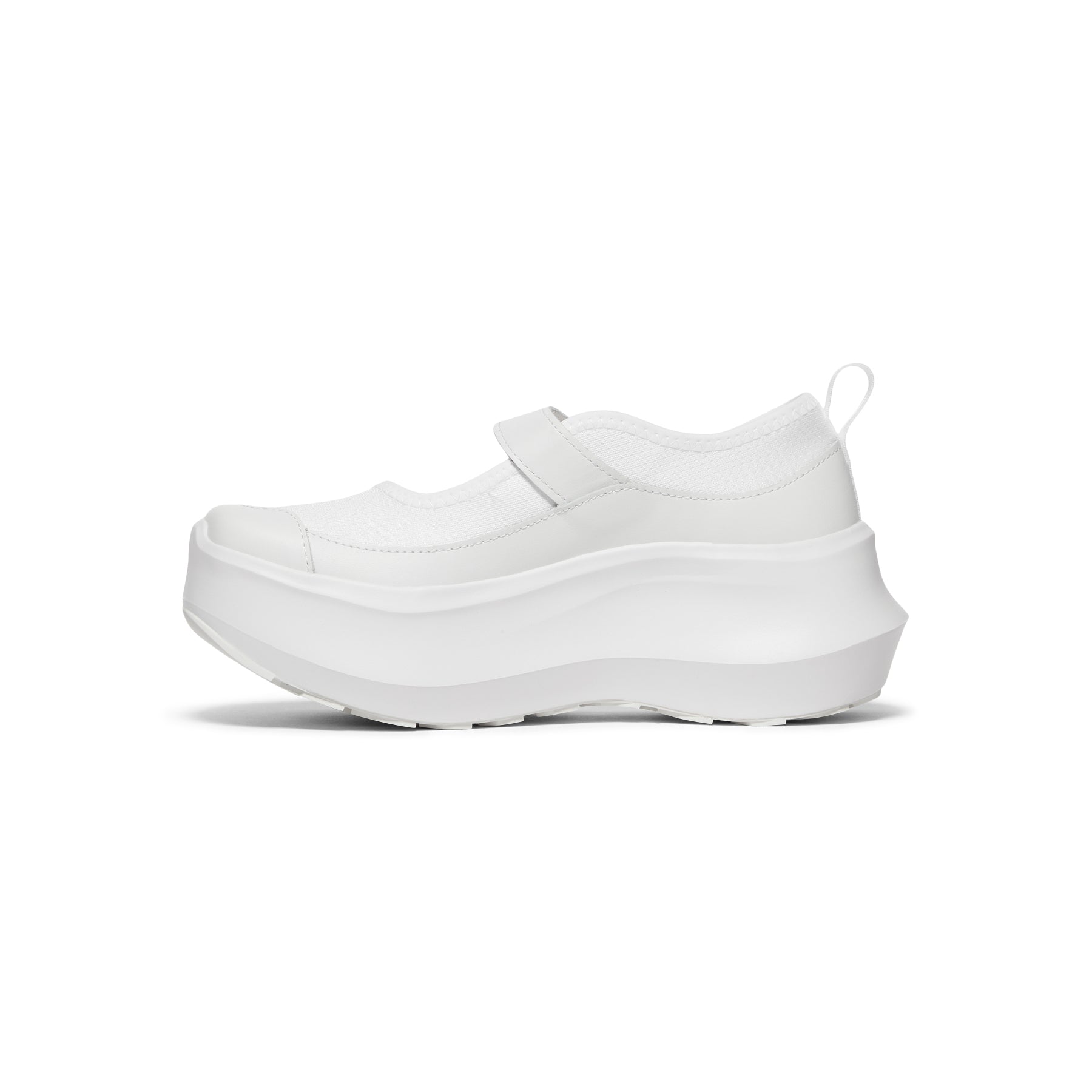 COMME des GARCONS ホワイト メリージェーンシューズ