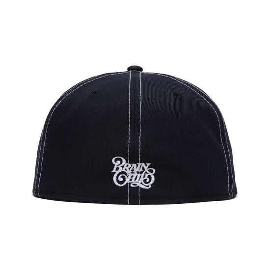 New Era x Brain Child B Crown 59Fifty Fitted Cap (Navy)