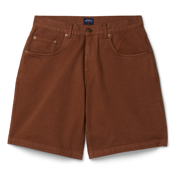 パンツ NOAH / 5-Pocket Denim Short 32 Noah 5-Pocket Denim Short (Brown) – CNCPTS