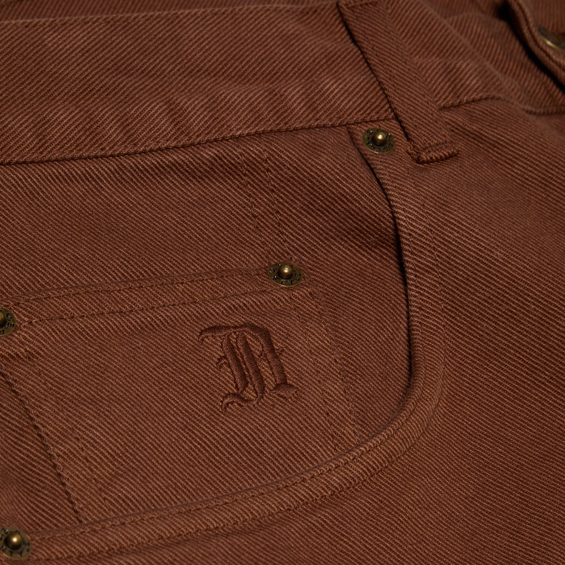 Noah 5-Pocket Denim Short (Brown) – CNCPTS