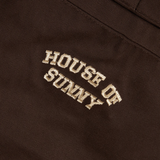 House of Sunny Canvas Worker Pants (Chocolate)