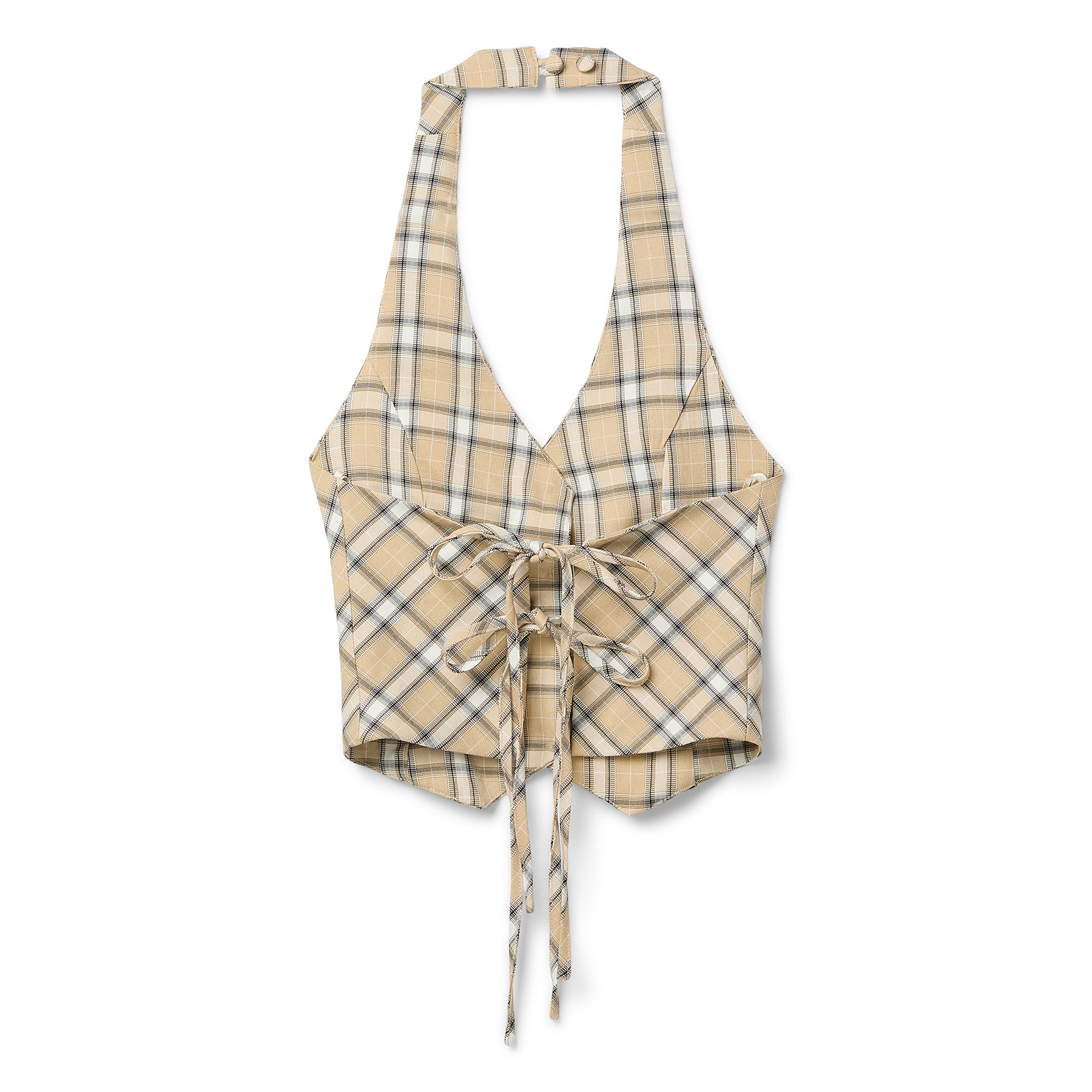 House of Sunny Sloane Check Waistcoat (Multi)