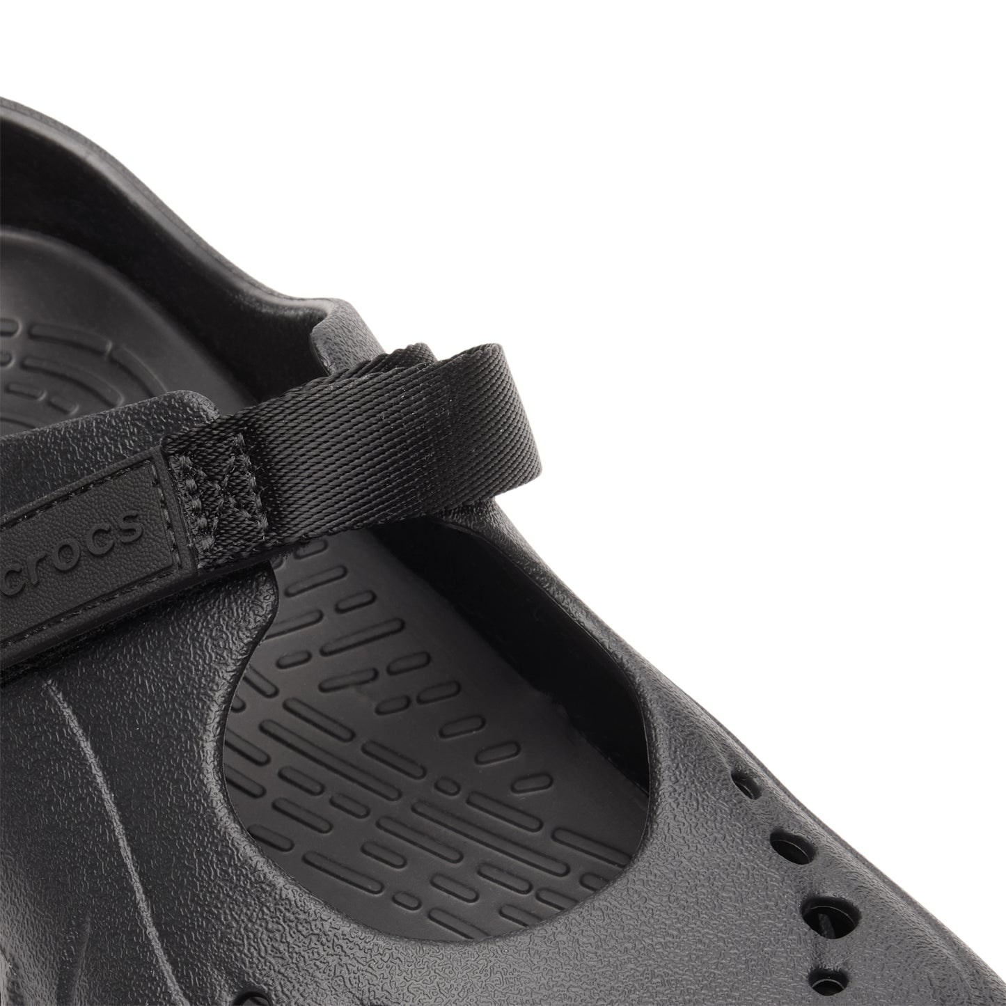 Crocs Echo Mary Jane Clog (Black)