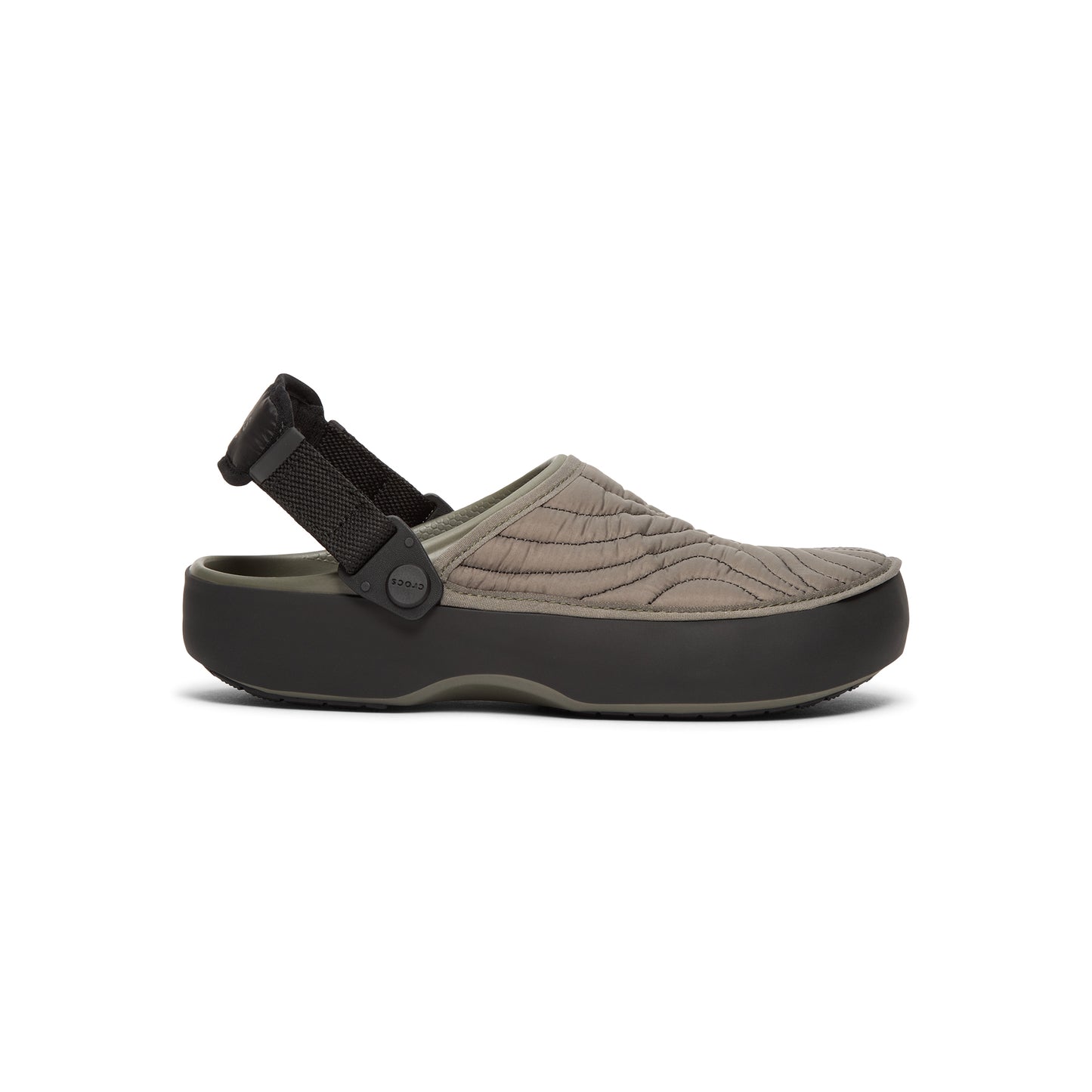 Crocs Classic Elevated Quilted Clog (Galactic Grey)