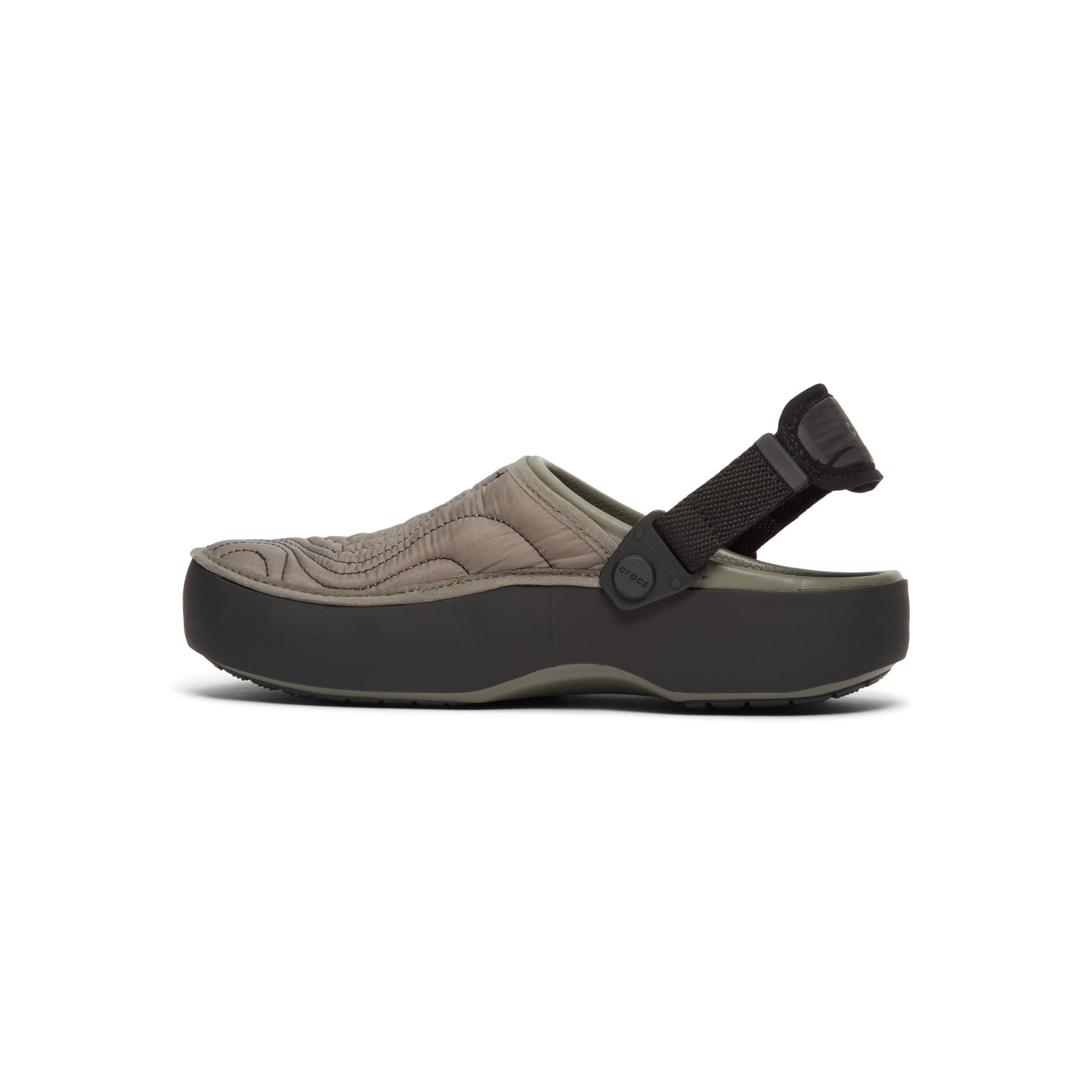 Crocs Classic Elevated Quilted Clog (Galactic Grey)
