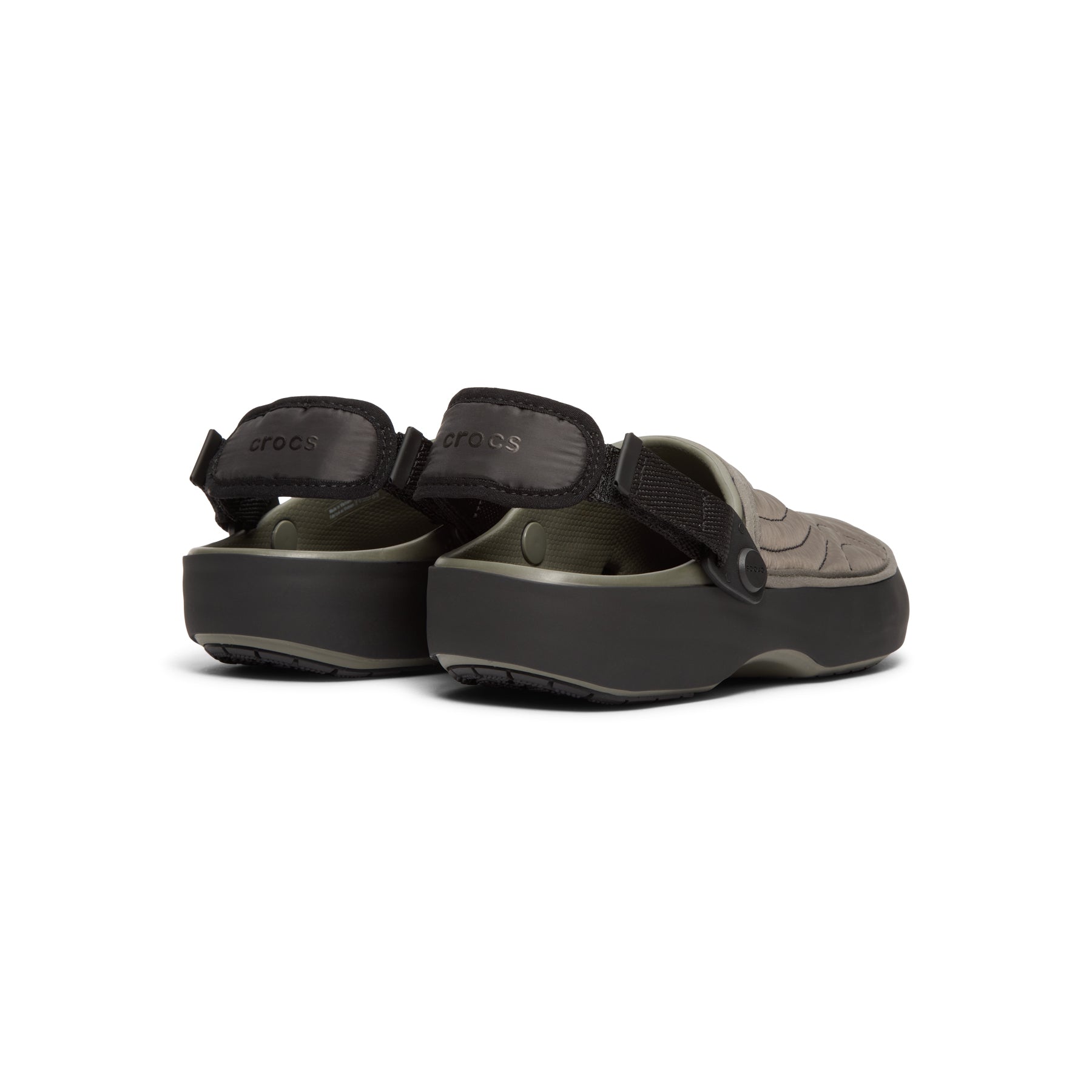 Crocs Classic Elevated Quilted Clog (Galactic Grey)