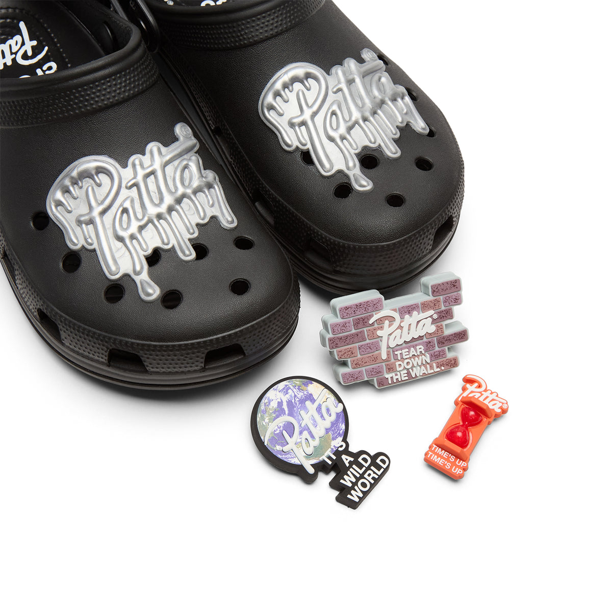 Patta x Crocs Classic Clog (Black)