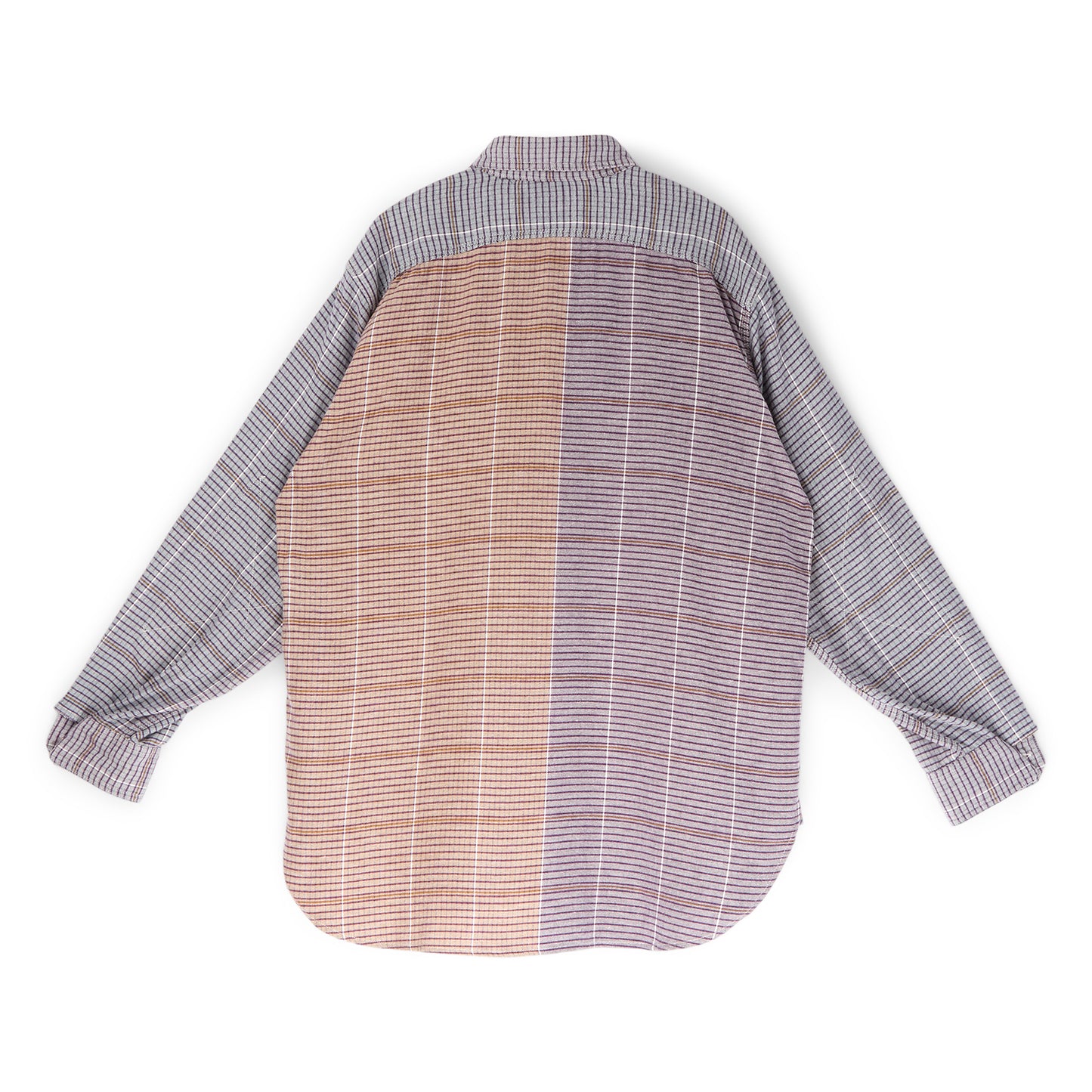 Engineered Garments Work Shirt (Multi Color Cotton Color Block Check)