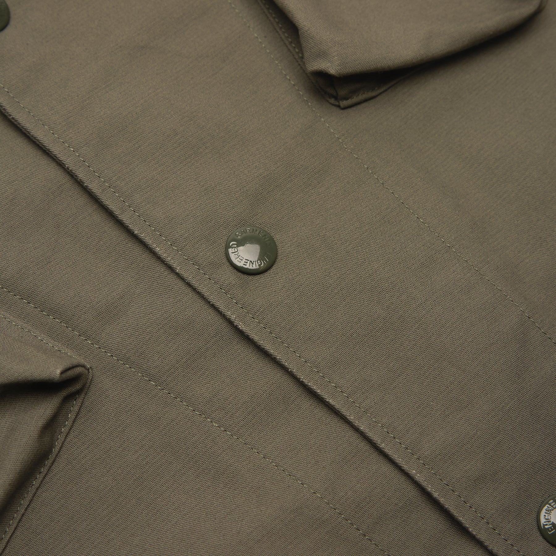 Engineered Garments Field Vest (C - Olive Cotton Double Cloth)