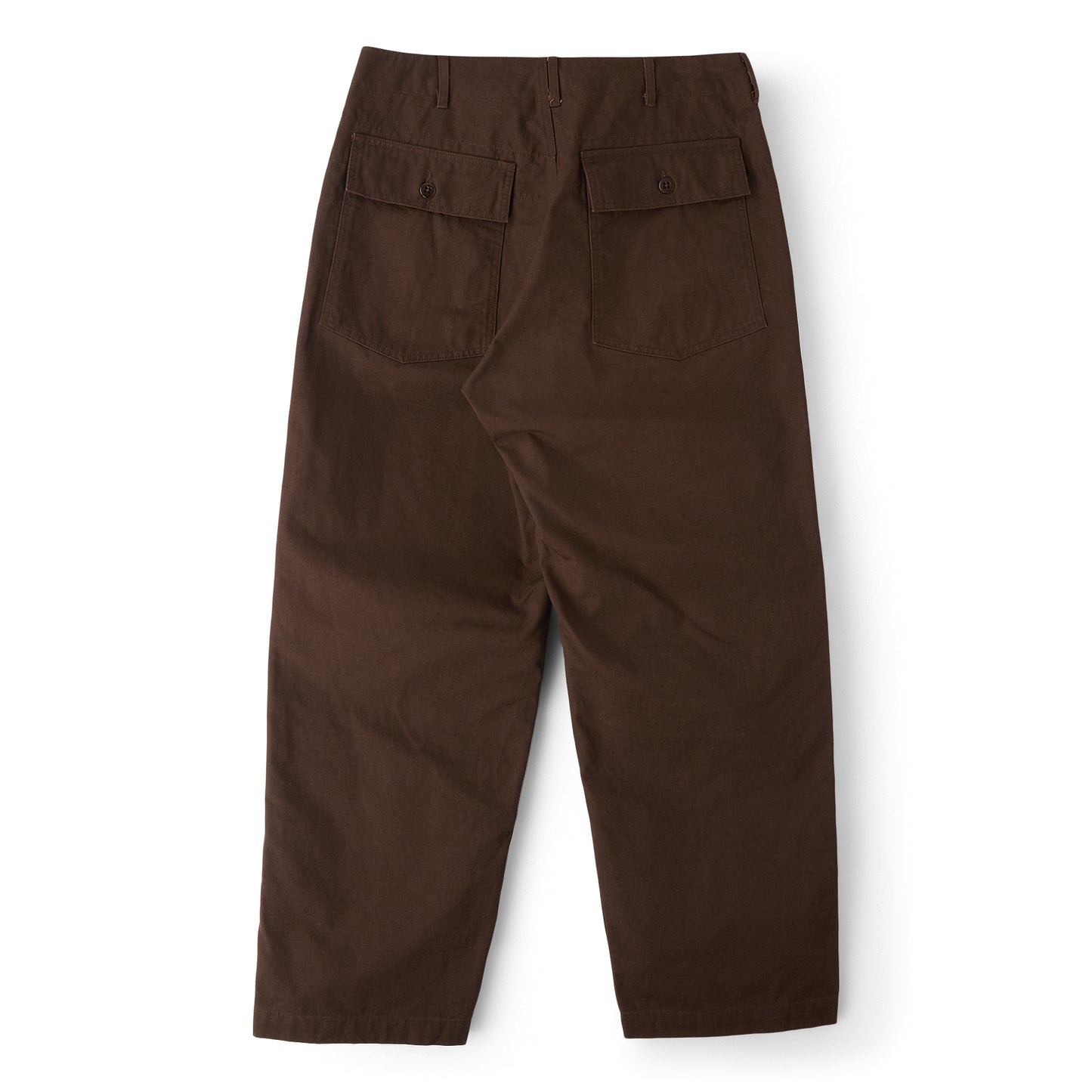 Engineered Garments Fatigue Pant (A - Dk.Brown Heavyweight Cotton Ripstop)