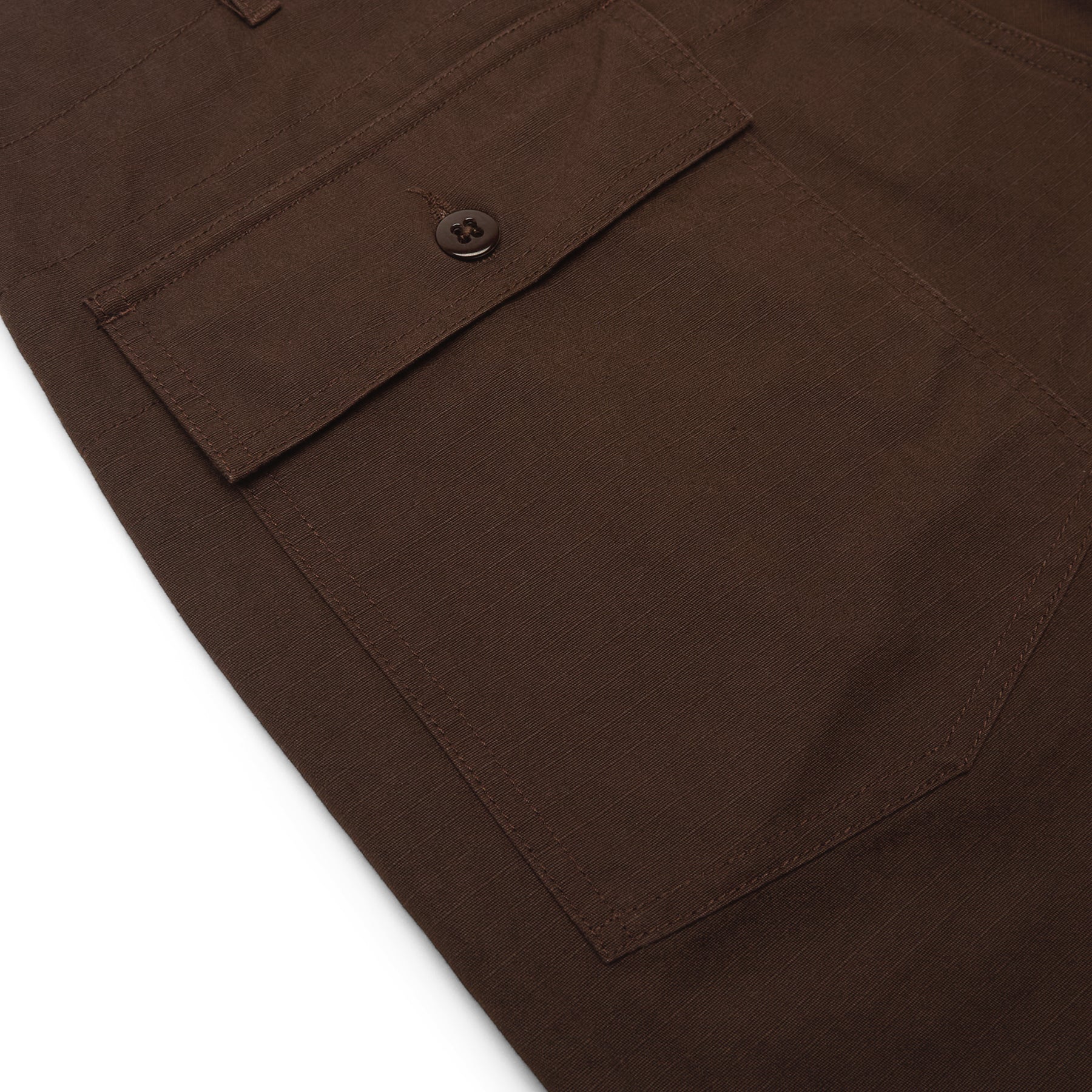 Engineered Garments Fatigue Pant (A - Dk.Brown Heavyweight Cotton Ripstop)