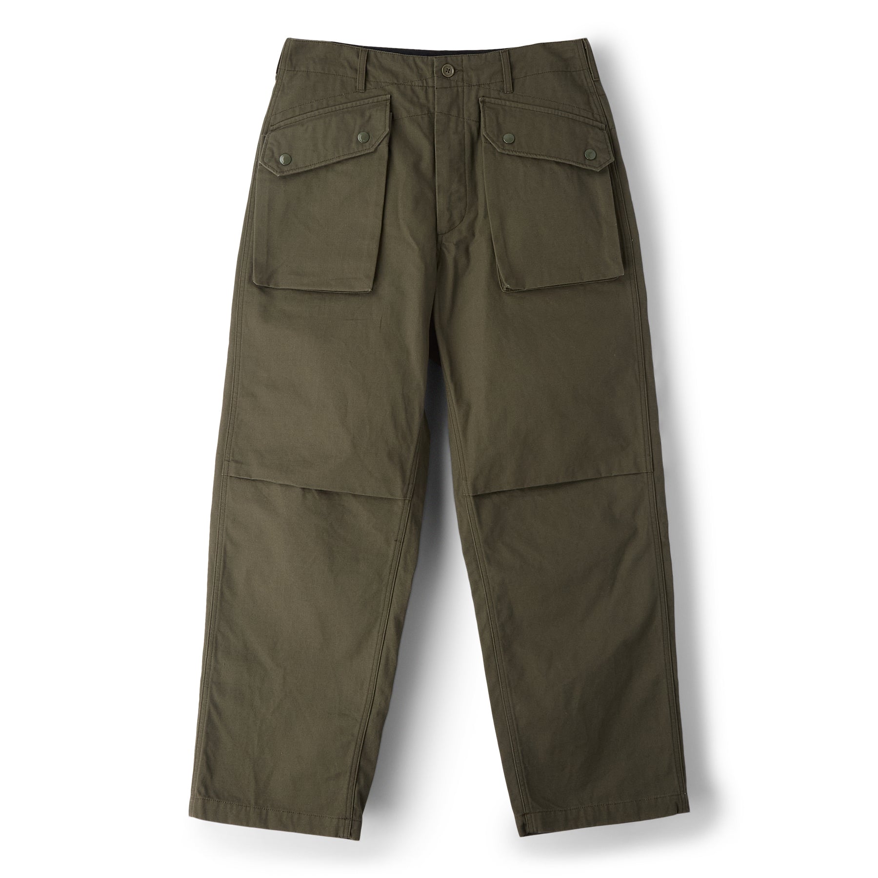 Engineered Garments Norwegian Army Pant (B - Olive Heavyweight Cotton Ripstop)