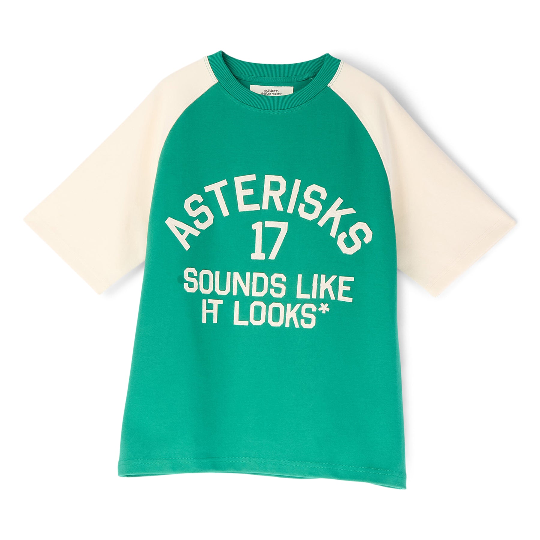 Adidem Asterisks Collegiate Shirt (Cream/Green)