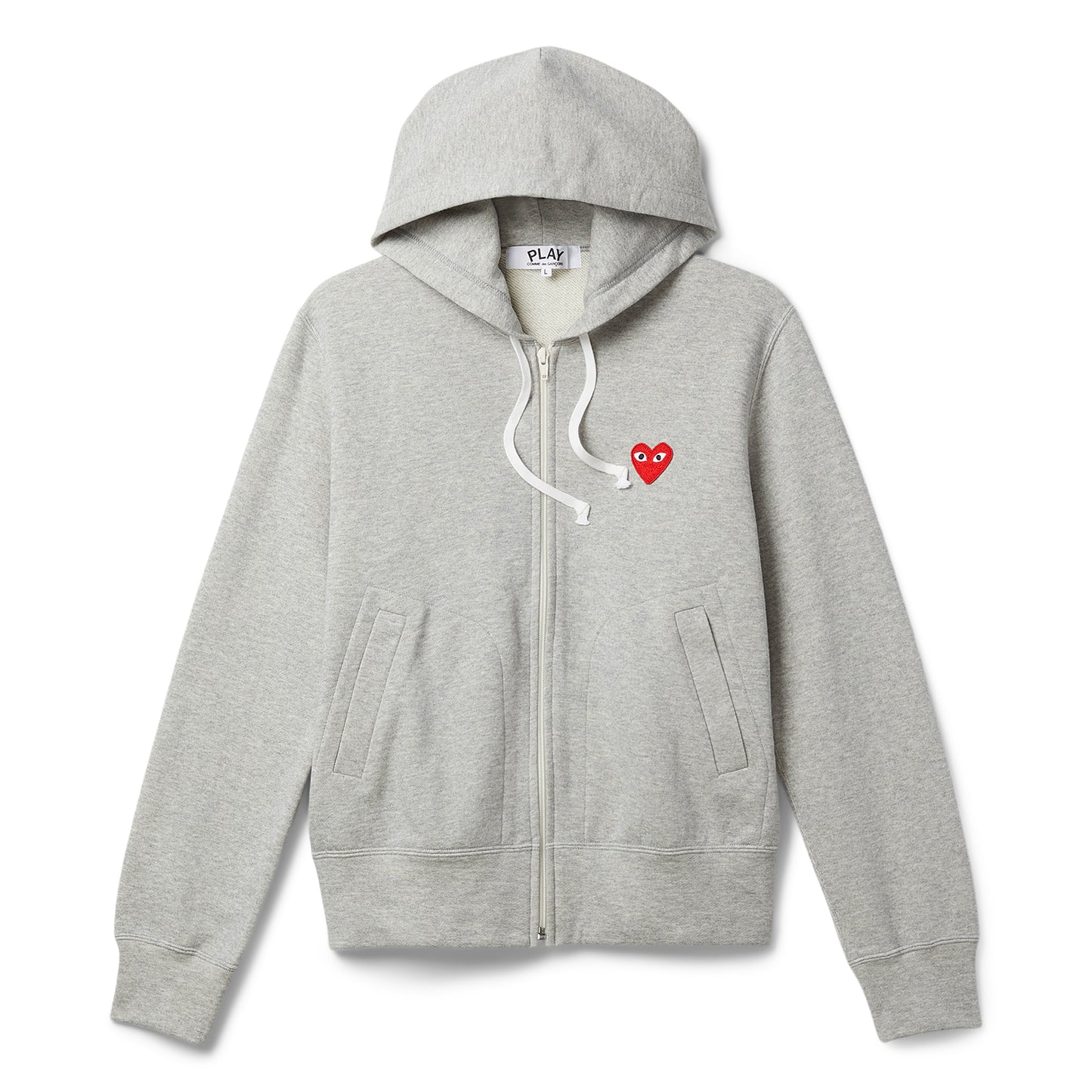 Comme Des Garcons Zip Hoodie (Grey) – CNCPTS
