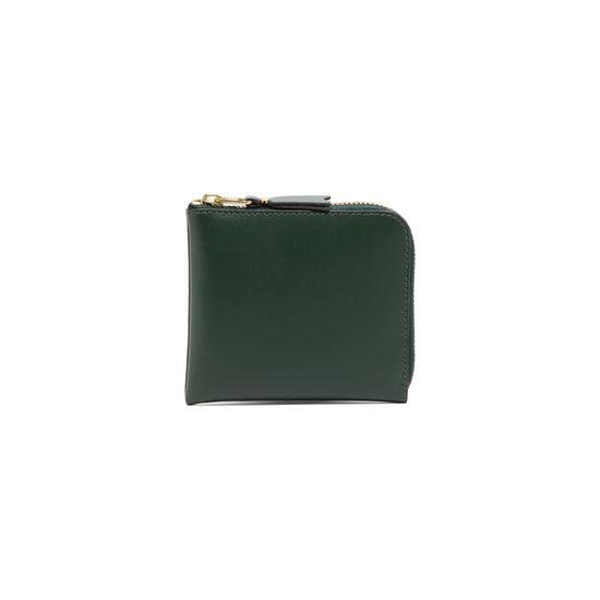 Comme Des Garcons PLAY Classic Leather Line Wallet (Bottle Green)