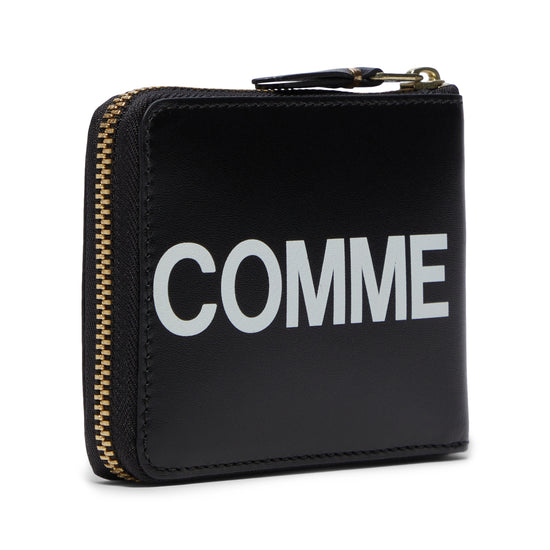Comme Des Garcons Huge Logo Wallet (Black)