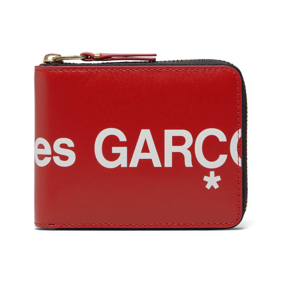 Comme Des Garcons Huge Logo Wallet (Red)