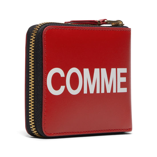 Comme Des Garcons Huge Logo Wallet (Red)