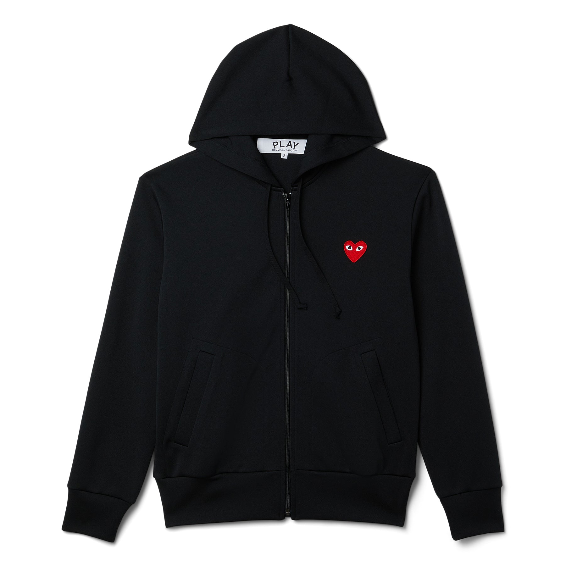 Comme Des Garcons Sweatshirt Red Emblem (Black)