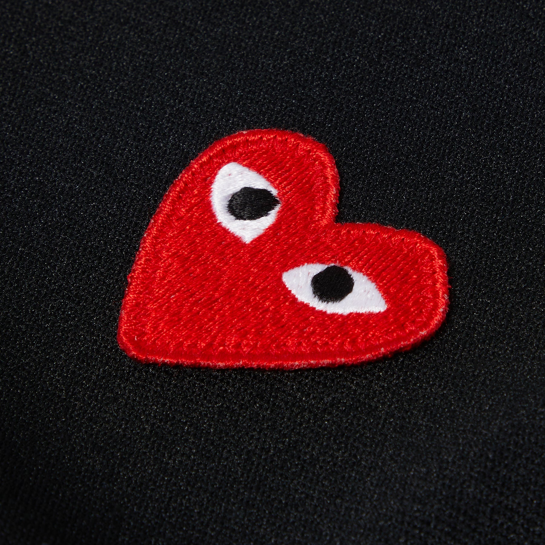 Comme Des Garcons Sweatshirt Red Emblem (Black)