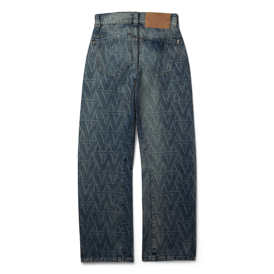 Vaquera Twisted Seam Jeans (Blue)