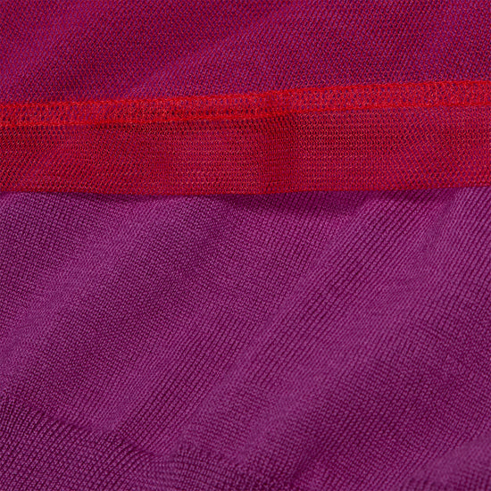 Comme Des Garcons Double Layered Top (Purple/Red)