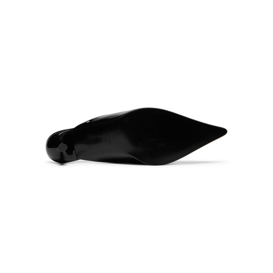 Lanvin Slip-On Pointed Toe Pumps (Black)