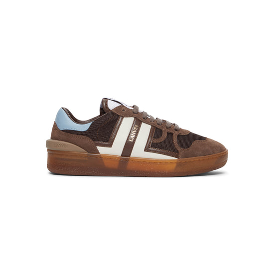 Lanvin Clay Mesh Sneakers (White/Brown)