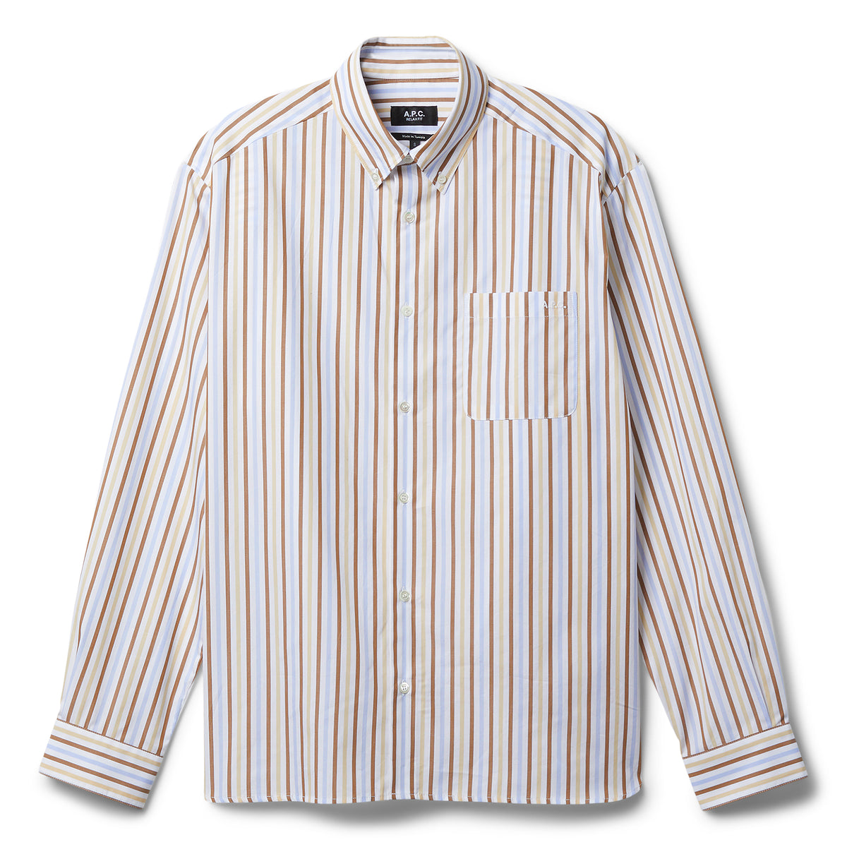 A.P.C. Chemise Mateo Logo (Vanilla)