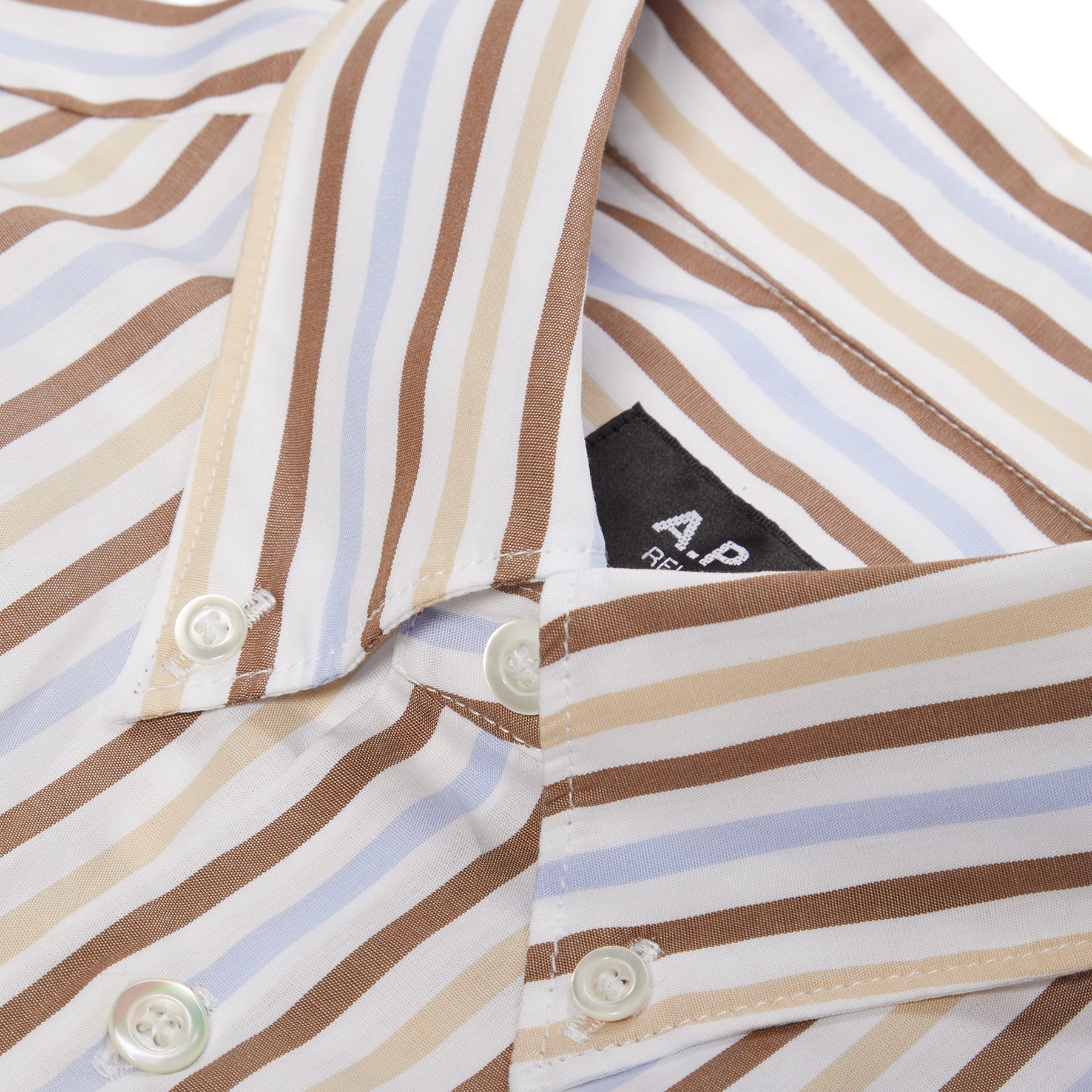 A.P.C. Chemise Mateo Logo (Vanilla)