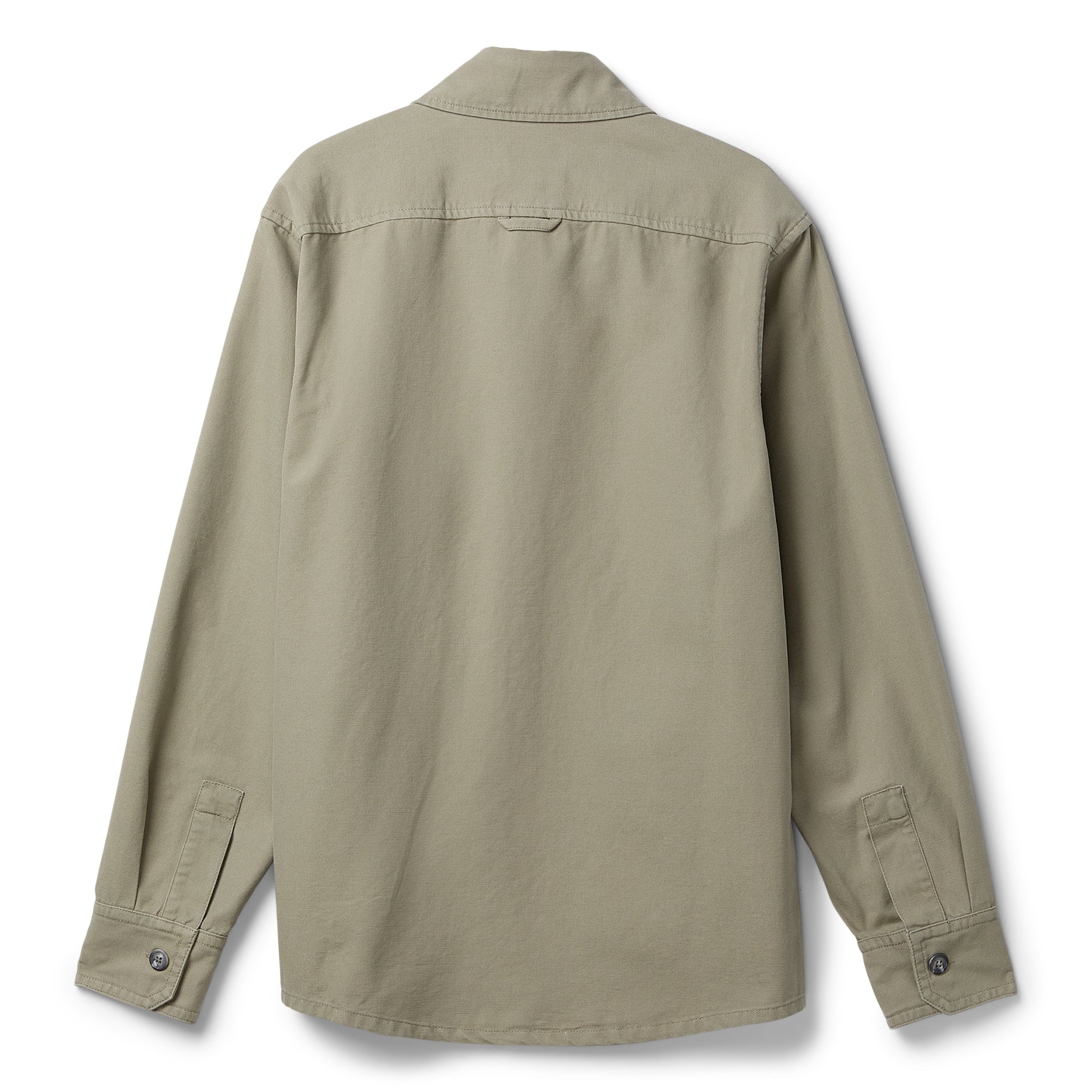 A.P.C. Basile Canvas Overshirt (Gray Green)
