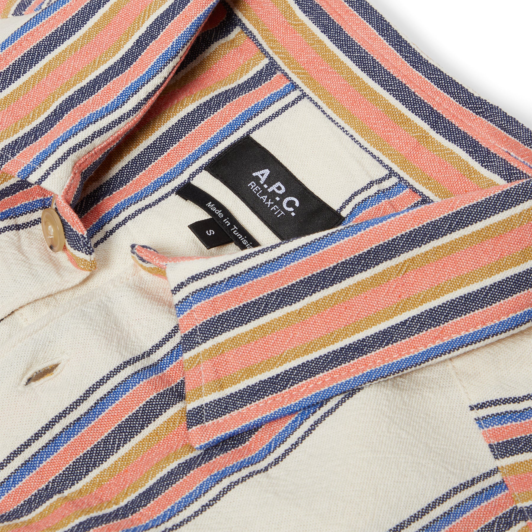A.P.C. Ross Short-Sleeve Shirt(Ecru)