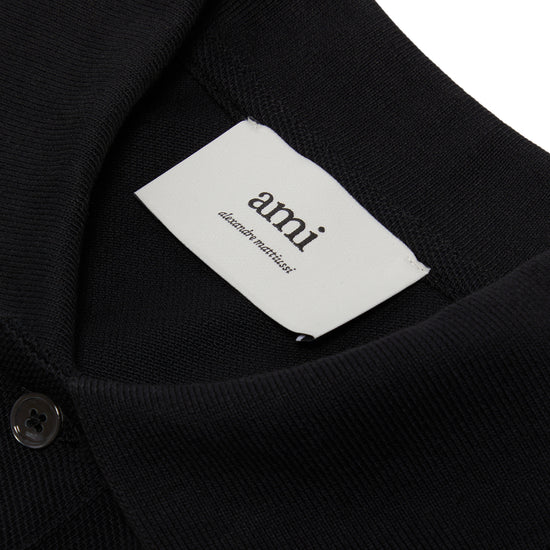 AMI ADC Polo Shirt (Black)