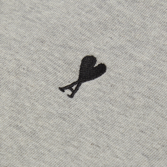AMI ADC Zip Hoodie (Heather Ash Grey)