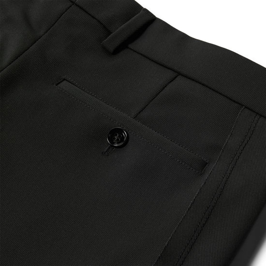 AMI  Wool Elasticated Waist Pant (Anthracite)