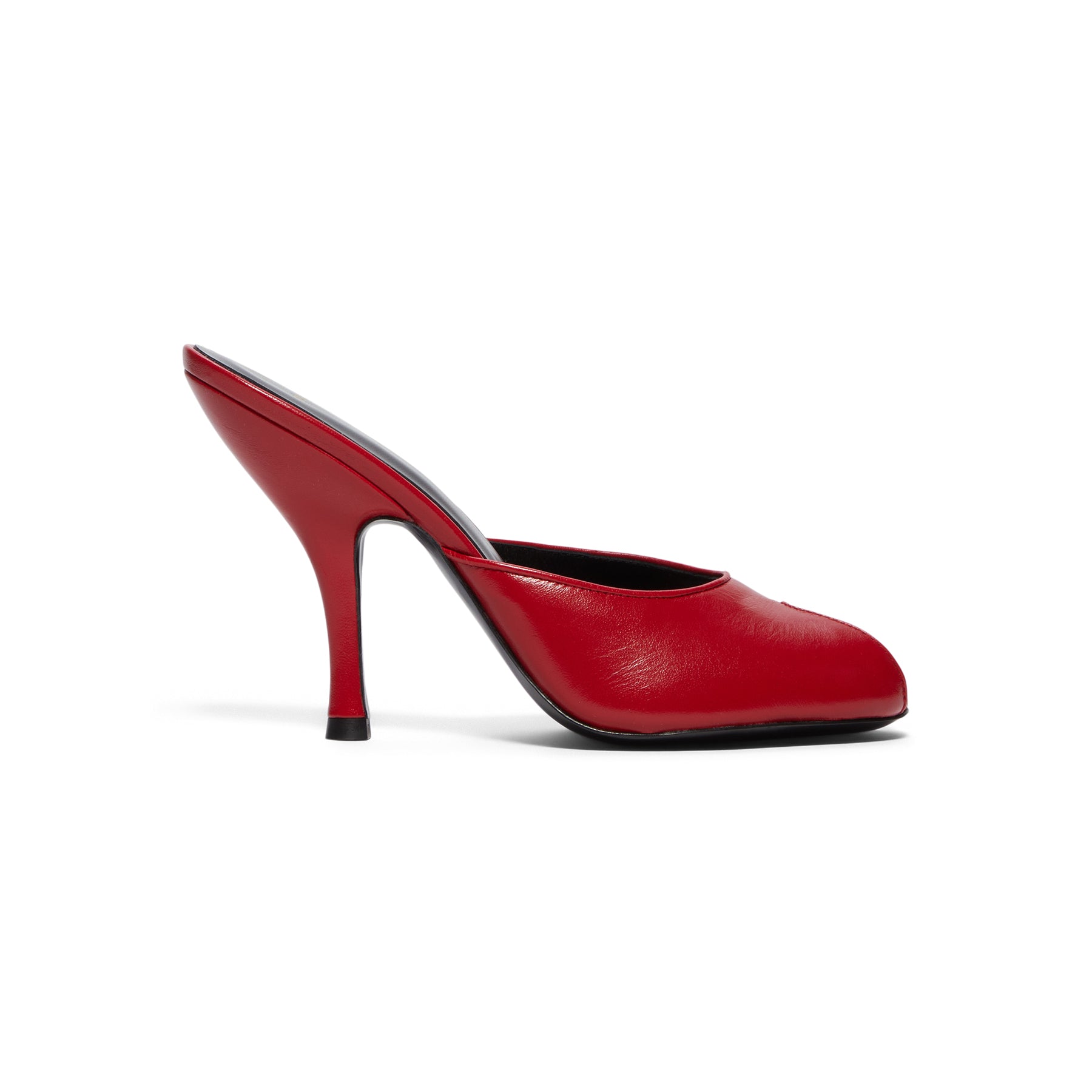 Jude Date Mule (Red Leather)