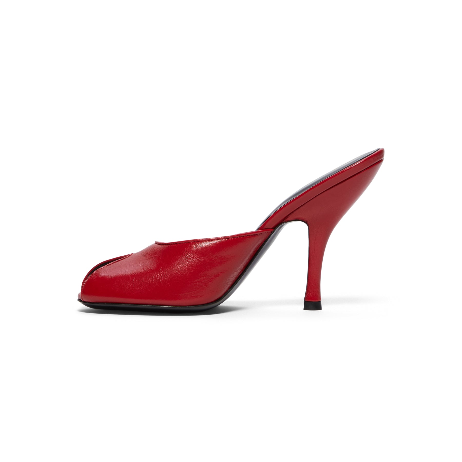 Jude Date Mule (Red Leather)