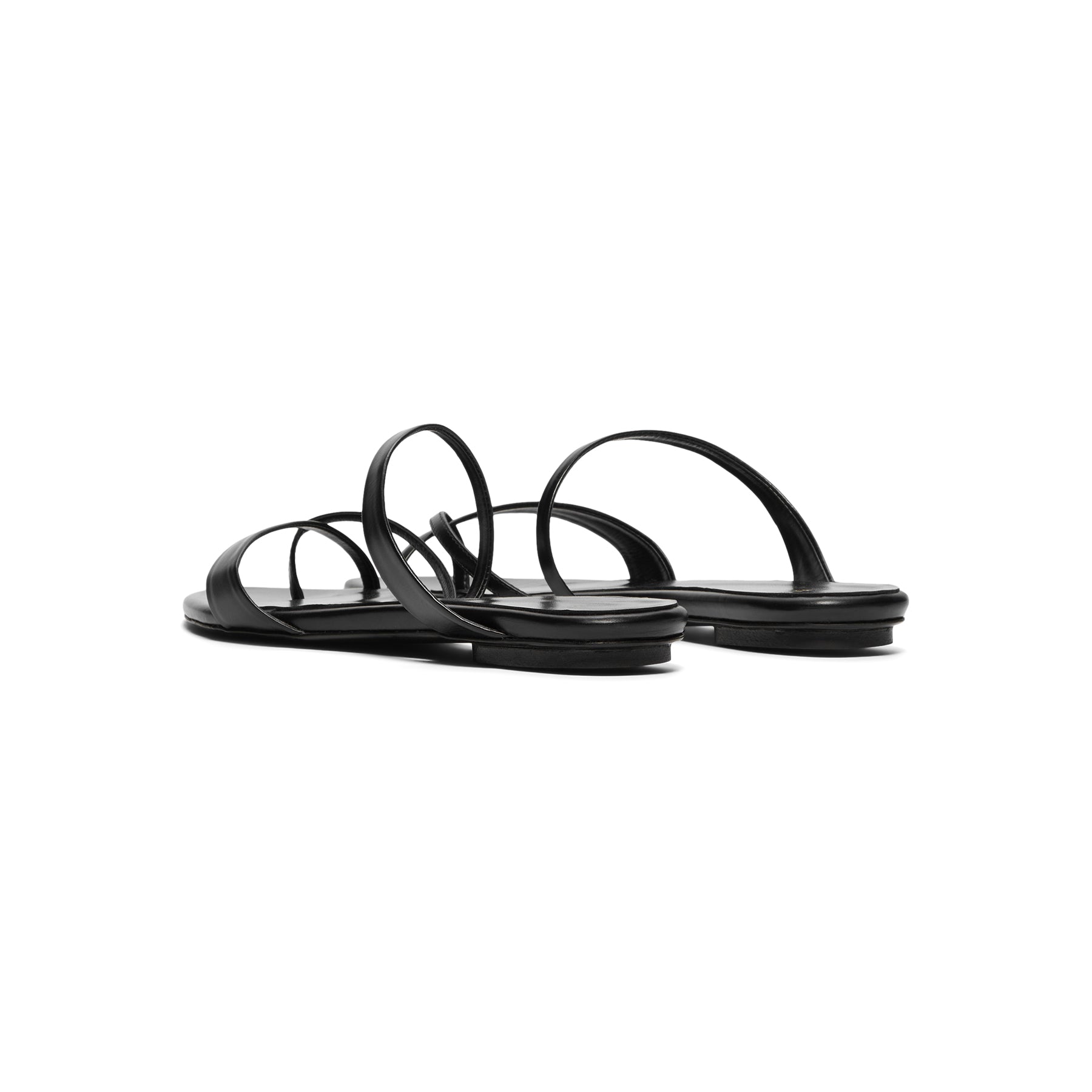Jude Heath Sandal (Black Leather)