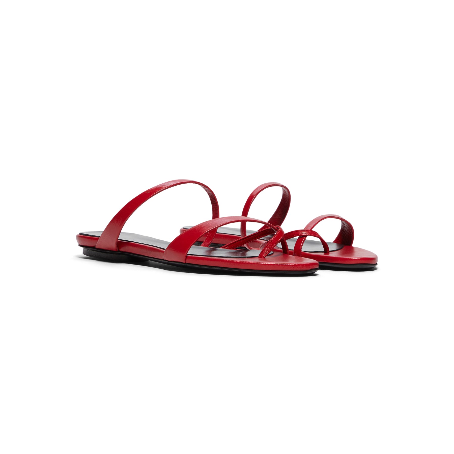 Jude Heath Sandal (Red Leather)
