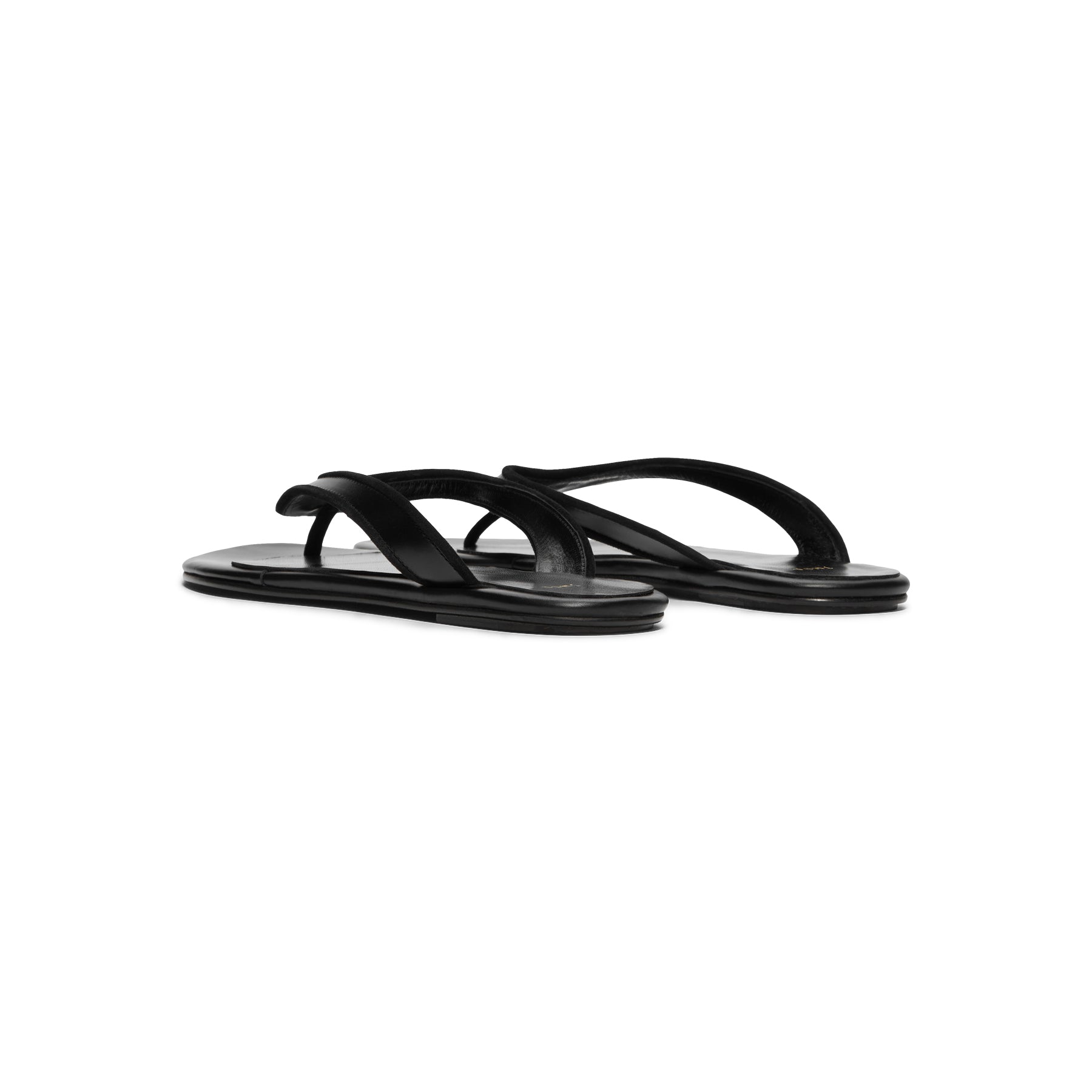 Jude Rue Sandal (Black Leather/Suede)