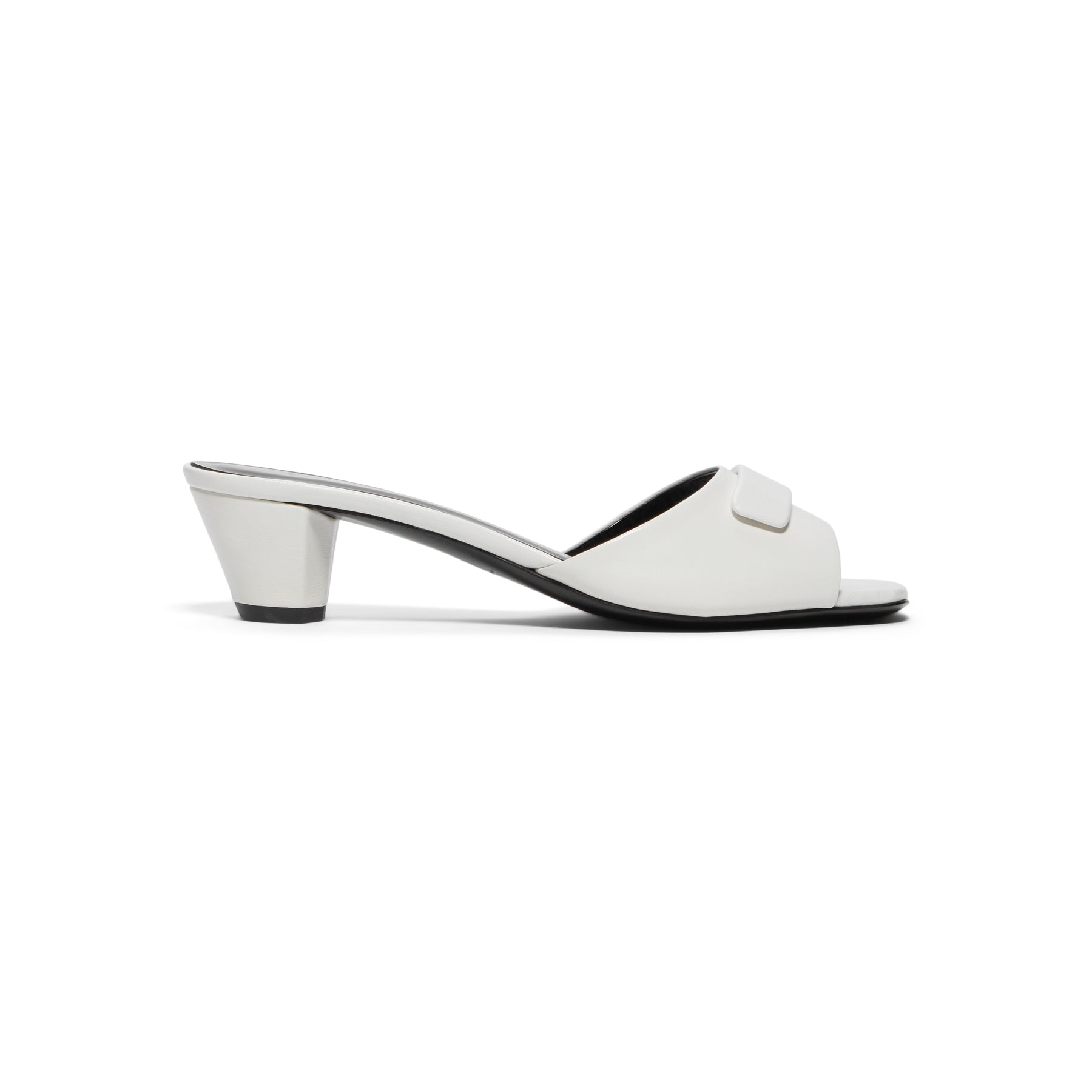 Jude Taina Mule (White Leather)