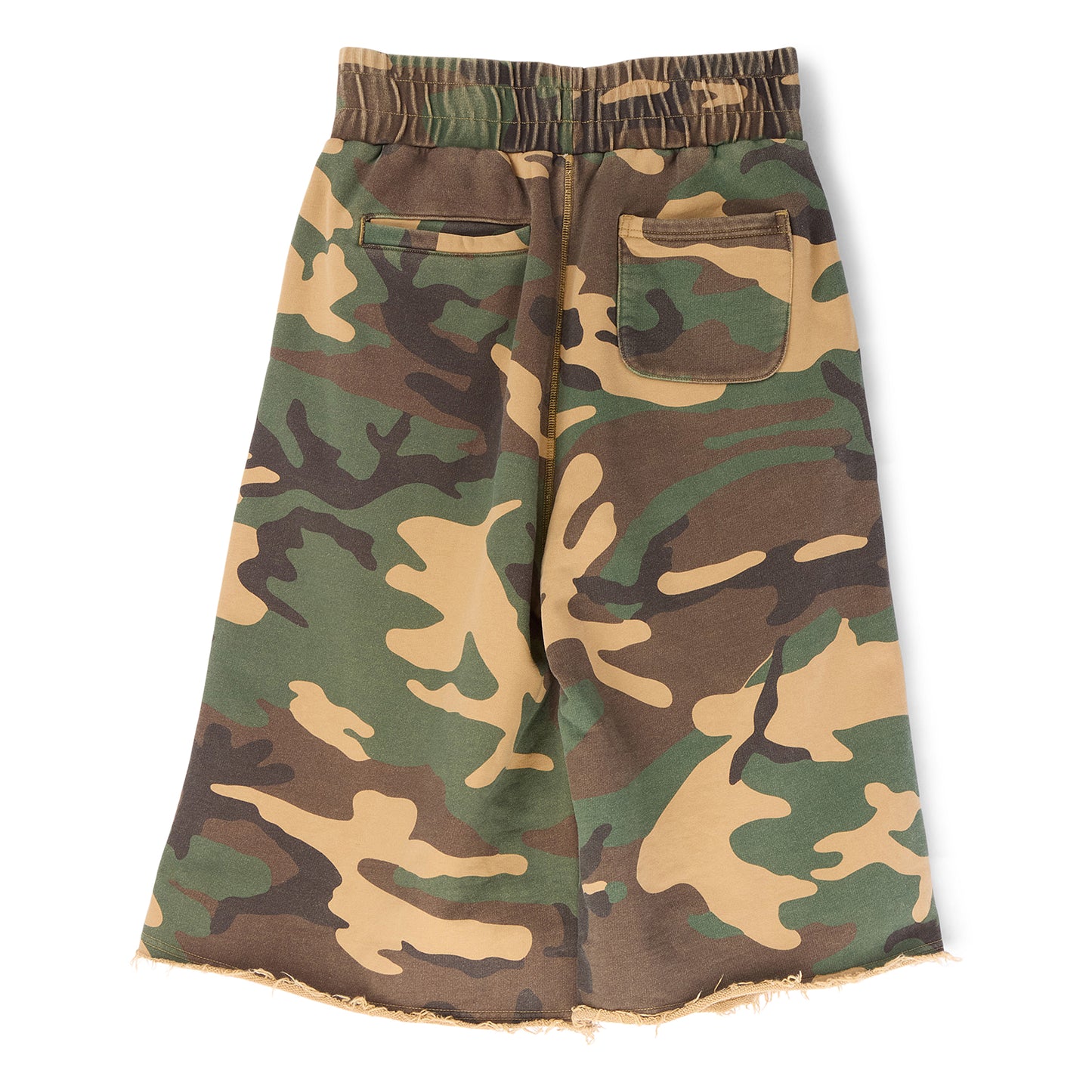 Adidem Asterisks Raw Hem Sweat Capri (Camo)