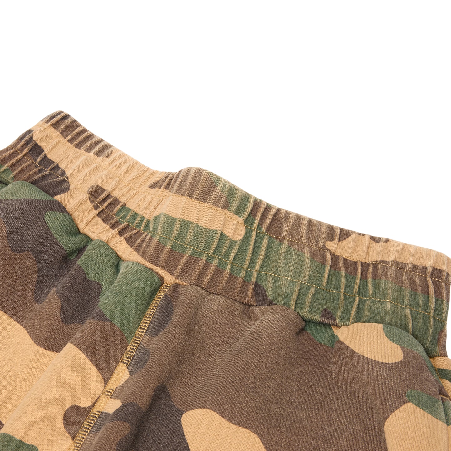 Adidem Asterisks Raw Hem Sweat Capri (Camo)