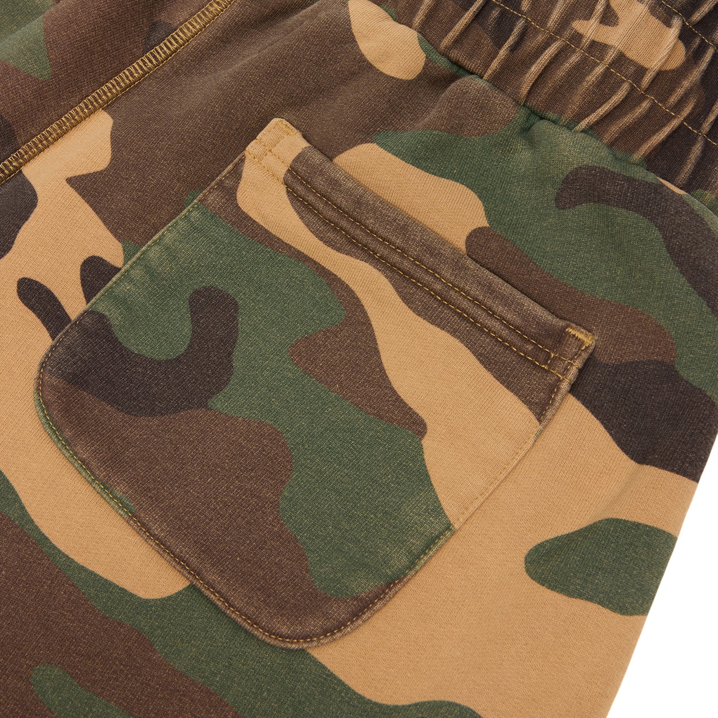 Adidem Asterisks Raw Hem Sweat Capri (Camo)