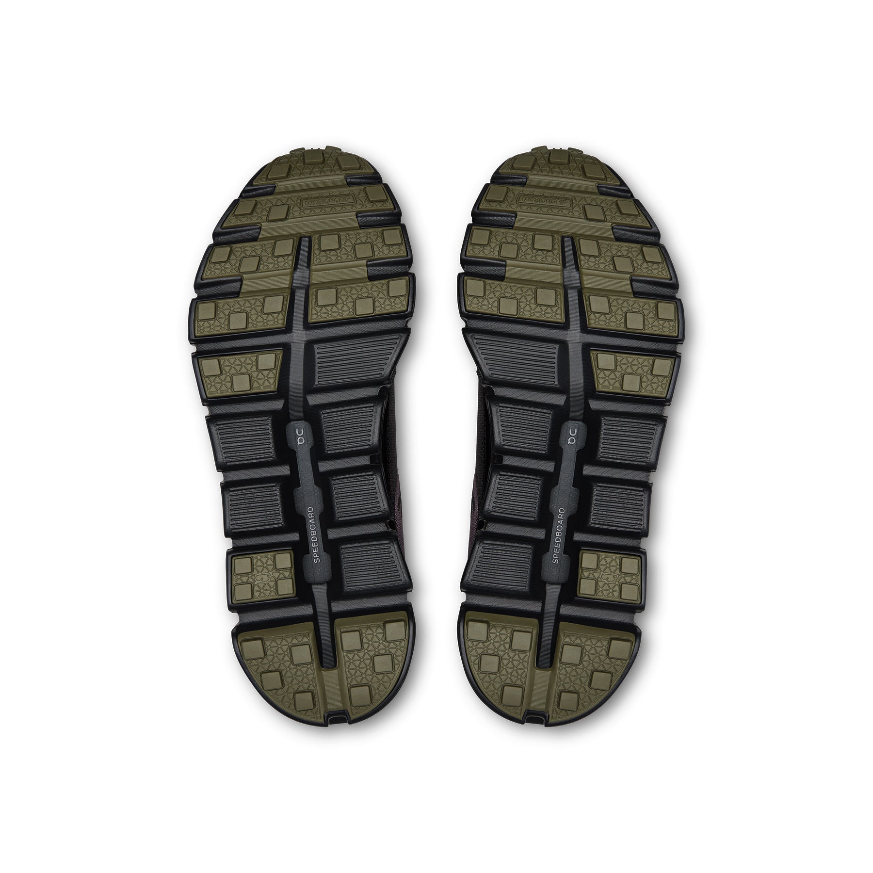 ON Womens Cloud 6 Geo Waterproof (Dew/Gobi)