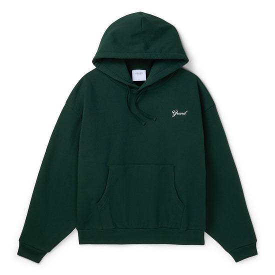 Grand Collection Script Hoodie (Forest)