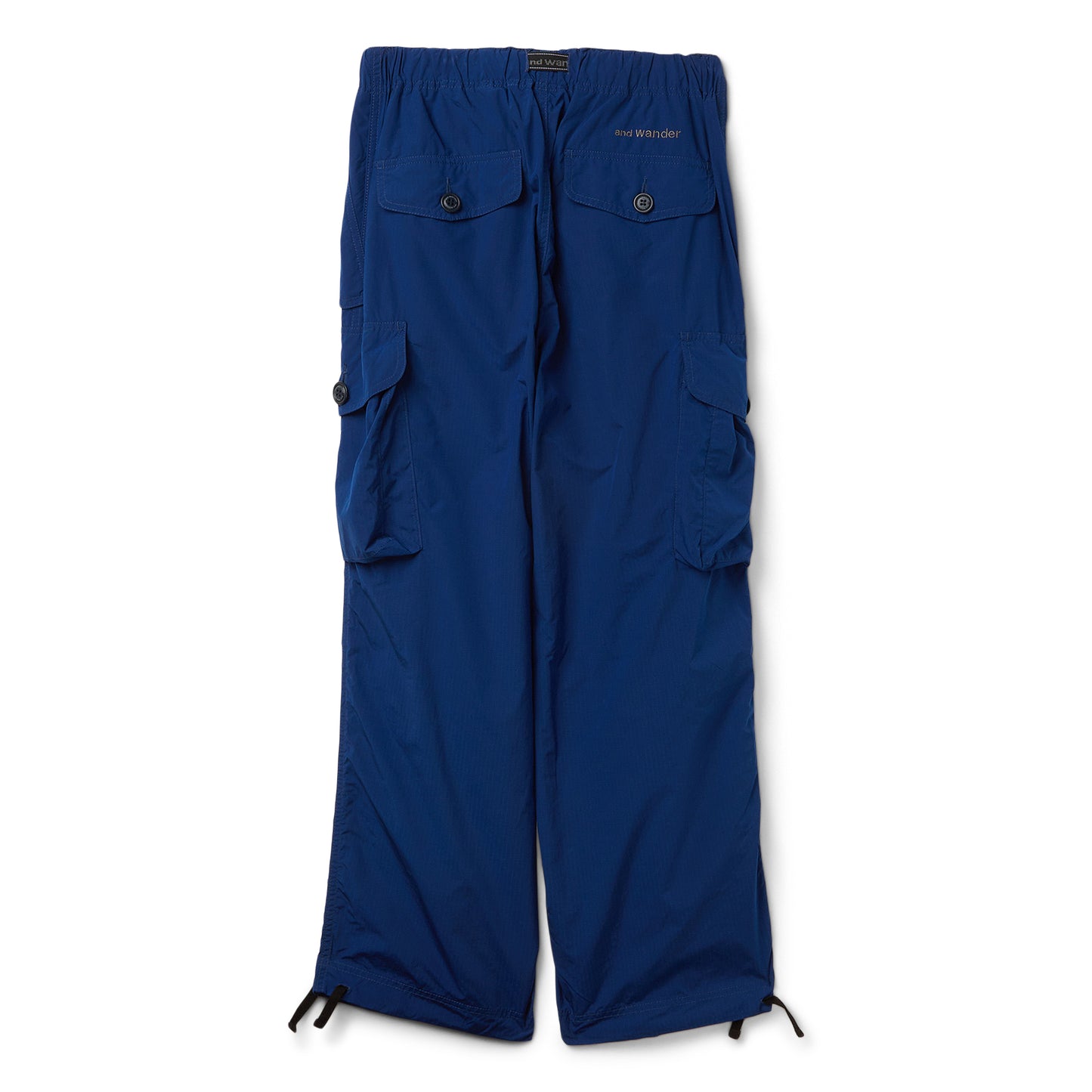 and wander 87 Oversized Cargo Pants (Blue)