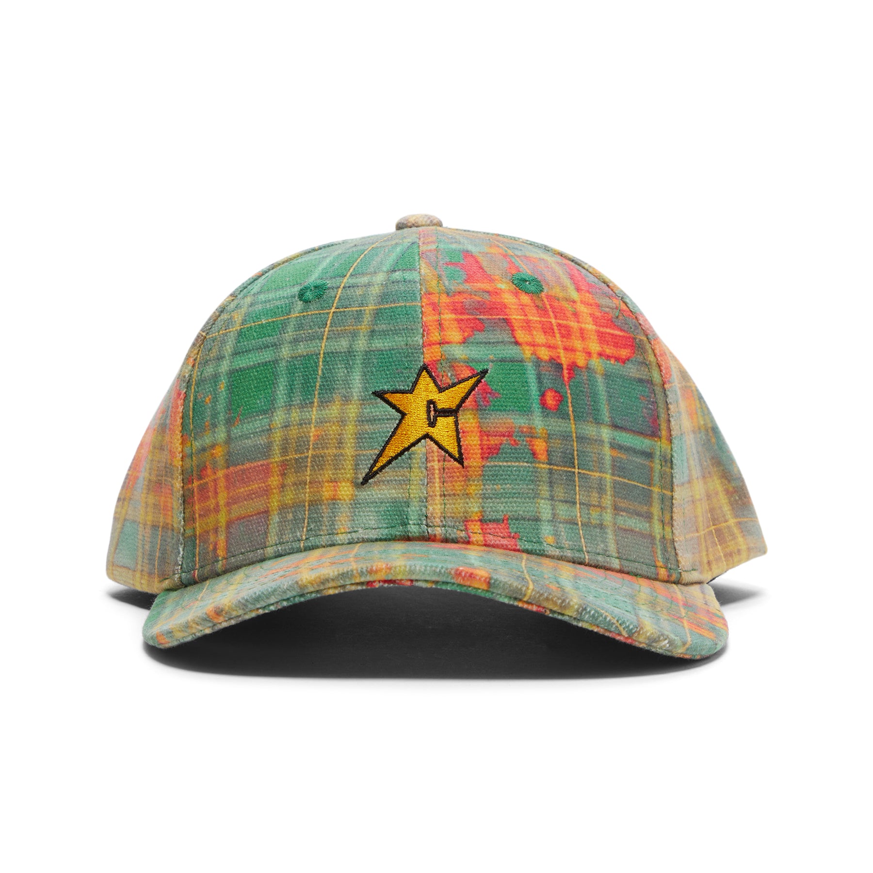 carpet company c-star plaid cap hat