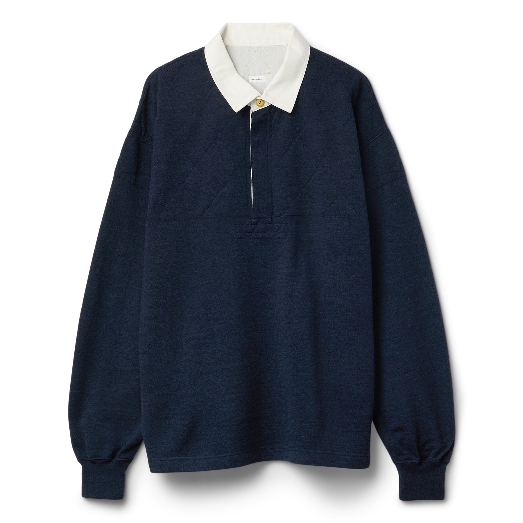 Visvim Larkham LS (Superfine) (Navy)